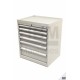Armoire d'outilleur 6 tiroirs avec séparateurs - 1815