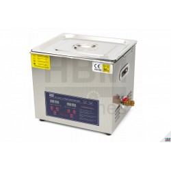 HBM Bac de nettoyage à ultrasons 10 litres - 10214