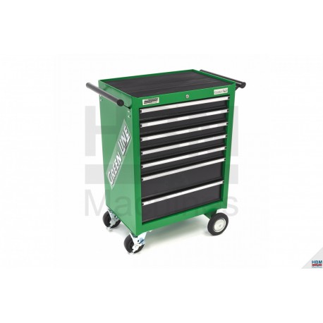 Mannesmann Servante d'atelier 7T + 321 outils avec incrustations en mousse - 28275