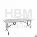 Erro Table Pliable PVC 180 cm Blanc - 914836