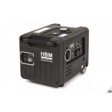 HBM HY4000i Générateur à essence 4000 W et télécommande - 10041