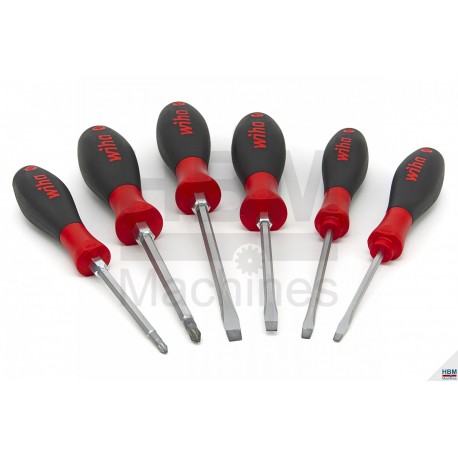 WIHA 530 ZK6 Jeu de 6 tournevis SoftFinish - 21251