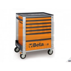 Servante 7 tiroirs orange BETA - C24S