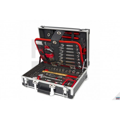 NOW Malette à outils aluminium, 105 pces - 400802096