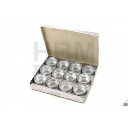Boite aluminium à 12 casiers amovibles Ø41 - 1376