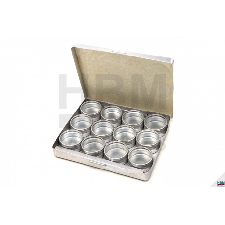 Boite aluminium à 12 casiers amovibles Ø41 - 1376