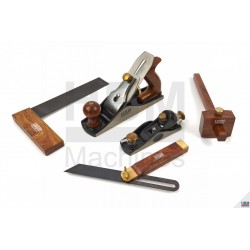 HBM Jeu d'outils pour travail du bois, 5 pces - 10428