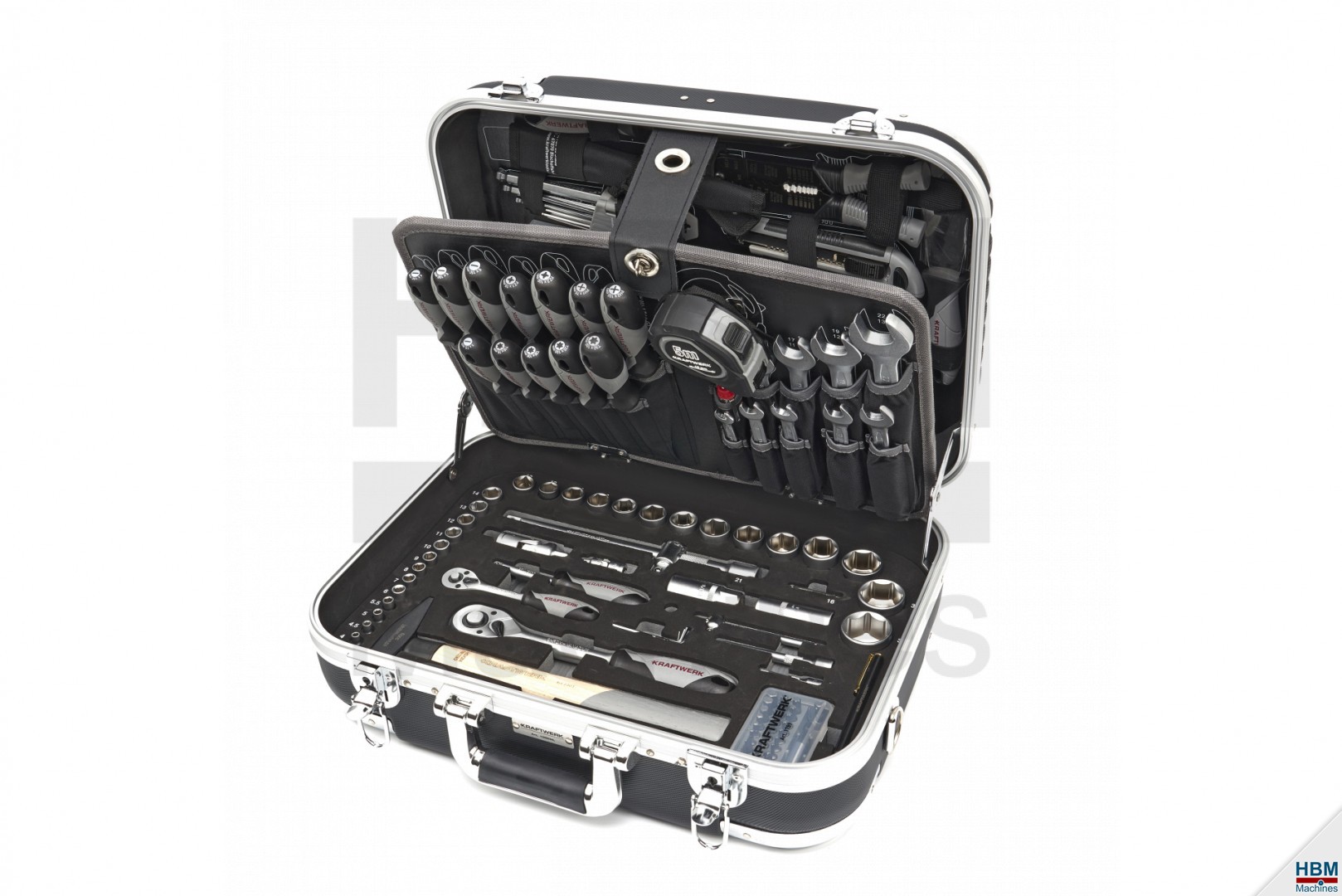 Mallette outils rigide professionnelle - 185 outils - P300 KRAFTWERK