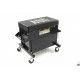 HBM Siège de garage de luxe avec 2 tiroirs - 9655
