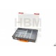 HBM Boîte d'assortiment portative 5 tiroirs de luxe - 9867