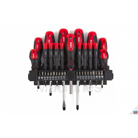 Jeu tournevis et embouts 37 pièces - 7296