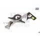 Equerre combinée 300 mm, rapporteur d'angle niveau à bulle - 5315