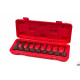 jeu de 9 douilles 1/2" Torx longues à chocs 7742