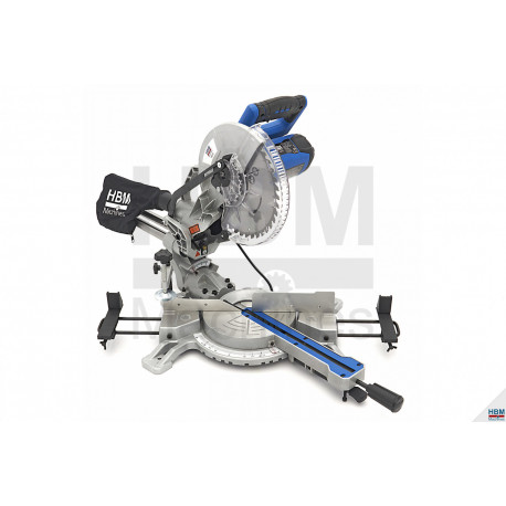 HBM Scie à bois radiale 254 x 70 mm avec laser - 10275