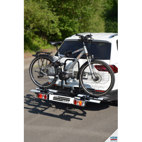 Mannesmann Porte-vélos adapté pour 2 vélos électriques - 01830