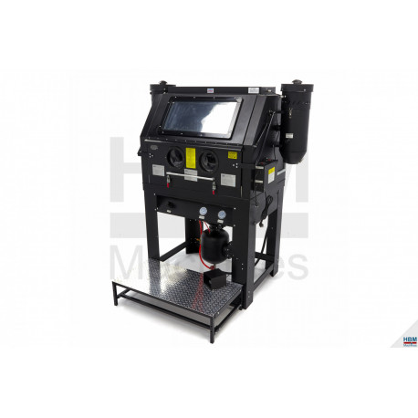 Cabine de sablage SBC990- haute pression avec 2 aspirateurs 9885