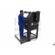 Cabine de sablage SBC990- haute pression avec 2 aspirateurs 9885