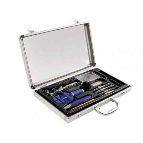Mallette complète outils réparation de montres horloger luxe  - 0757