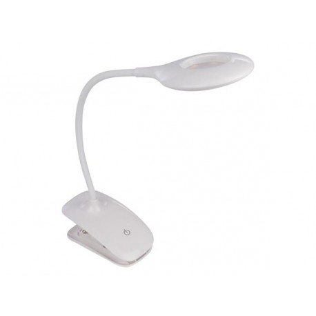 Lampe de bureau LED - Rechargeable - Intensité variable - 20 LEDs - BLANC - VTLLAMP15