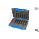 Set 7 Outils de tour 20 x 20 mm à plaquette vissée - 00245