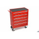 Servante d'atelier 5 tiroirs Rouge - 3441