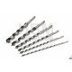 Coffret 6 mèches à bois 230 mm, queue hexa -3298