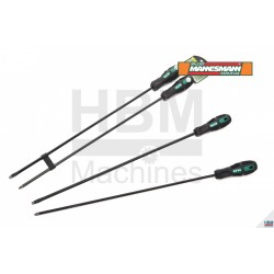 Jeu de 2 tournevis extra-long 450 mm MANNESMANN