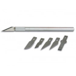 KIT CUTTER DE PRÉCISION - 1 MANCHE + 6 LAMES