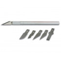 KIT CUTTER DE PRÉCISION - 1 MANCHE + 6 LAMES