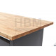 Etabli HBM 171 cm 6 tiroirs , plateau bois