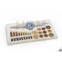 Compo tarauds & filières : M1 à M2.5 Hss TiN - 00932