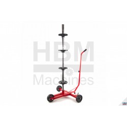 HBM Rack de stockage de pneus mobiles pour 4 pneus - 9801
