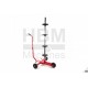 HBM Rack de stockage de pneus mobiles pour 4 pneus - 9801