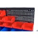 HBM Support de rangement mural avec 30 bacs - 9669