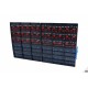 HBM Support de rangement mural avec 30 bacs - 9669