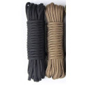 paracorde nylon noir Ø3mm 125 kg ml (corde de parachute)