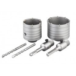 coffret trépans SDS+  68 et 82 mm