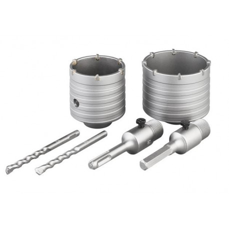 coffret trépans SDS+  68 et 82 mm