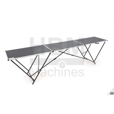 Table à tapisserie pliable aluminium 300x60x77