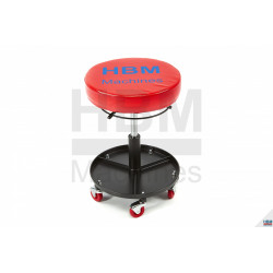 HBM Tabouret pneumatique avec plateau à outils - 01760