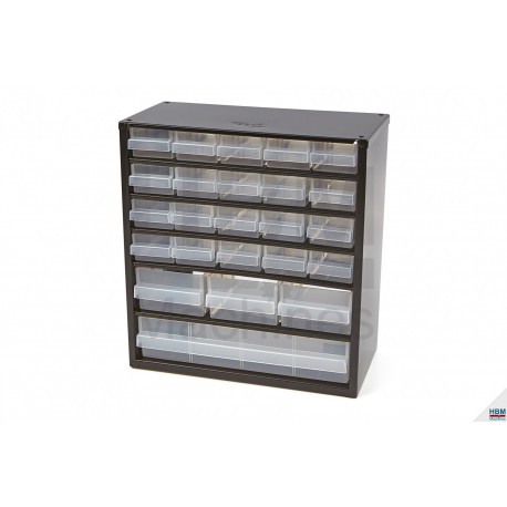 Raaco Armoire métallique 24 tiroirs - 104180