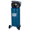 HBM Compresseur à entraînement direct 50 litres 2PK sans huile