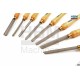 Coffret 8 gouges HSS de tournage sur bois 425 mm - 00989