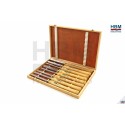 Coffret 8 gouges HSS de tournage sur bois 425 mm - 00989