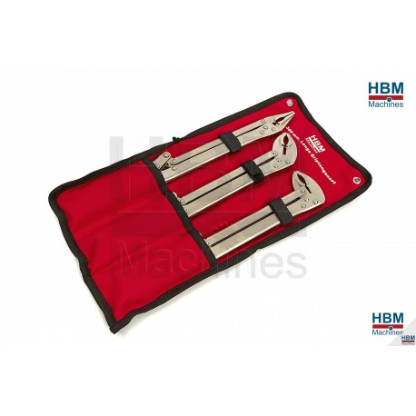 Jeu 3 pinces étaux longues - 4698