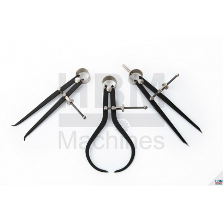 Jeu 3 compas droit-intérieur-extérieur - 02709