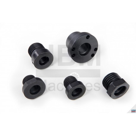 HBM Adaptateur pour mandrin de tour à bois M33 x 3.5 vers 3/4" x 10 TPI - 5074