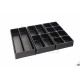 3 bacs de rangement 40 mm Tactix  - 3339
