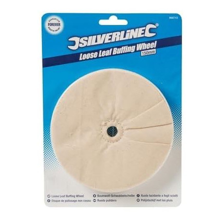 disque de polissage non cousu Ø150mm SILVERLINE