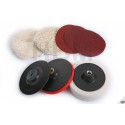 Set de ponçage polissage 9 item Ø 125 mm, attachement M14x2 - 0226